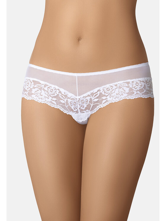Figi brazylijskie, rozmiar XS, Białe, 48