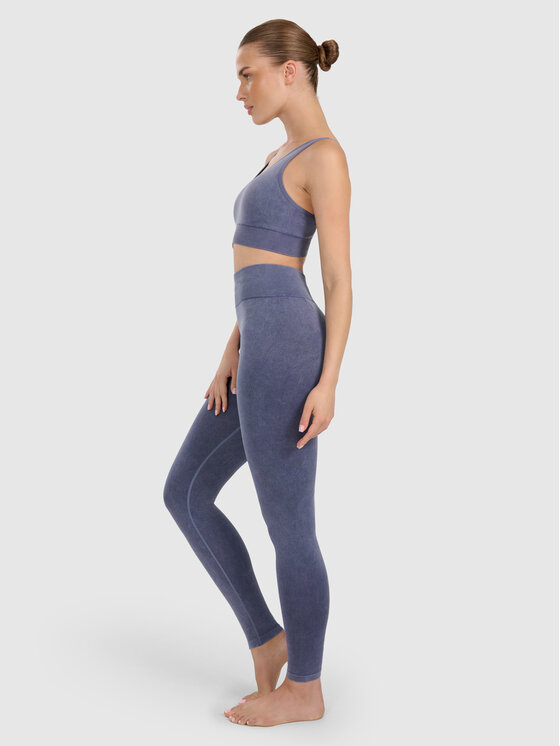 4F 4F Biustonosz sportowy YOGA Granatowy