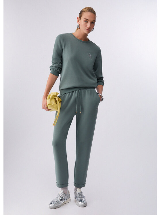 Liu Jo Liu Jo Bluza TA6078JS86976009 Fioletowy Regular Fit