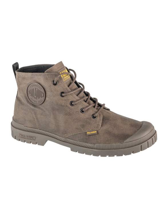 Palladium Palladium Sneakersy Palladium Pampa SP20 Hi Wax Brązowy