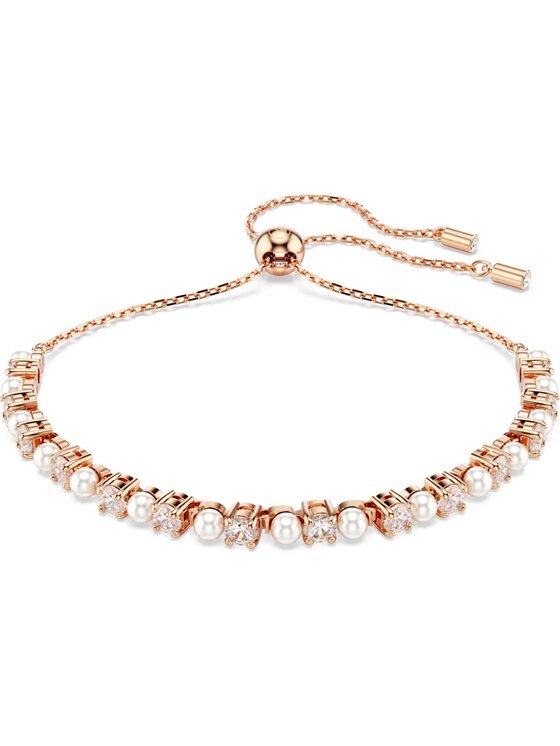Swarovski Swarovski Bransoletka Matrix 5729506 Różowe złoto
