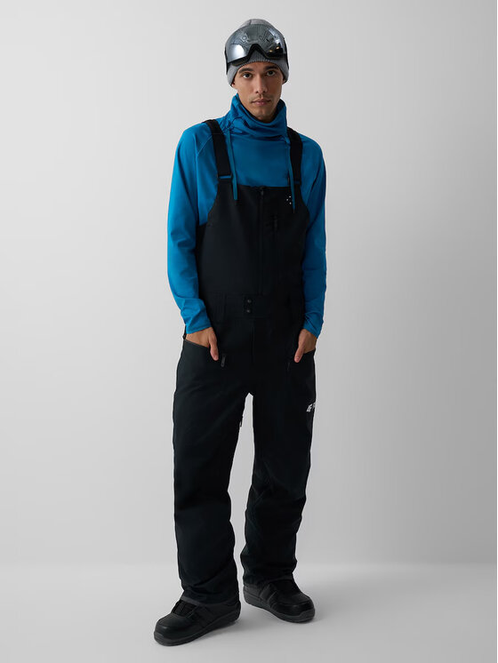 4F 4F Spodnie snowboardowe FOB Czarny Regular Fit