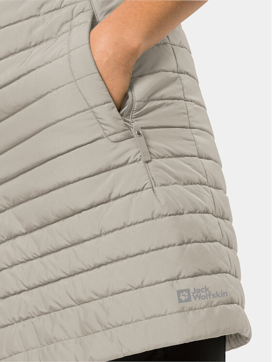 Jack Wolfskin Jack Wolfskin Minirock Iceguard Skirt 1503093 Grau Slim Fit