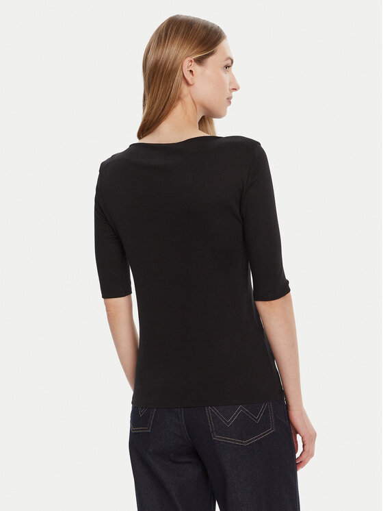 Calvin Klein Calvin Klein Μπλουζάκι LV044C217G Μαύρο Slim Fit