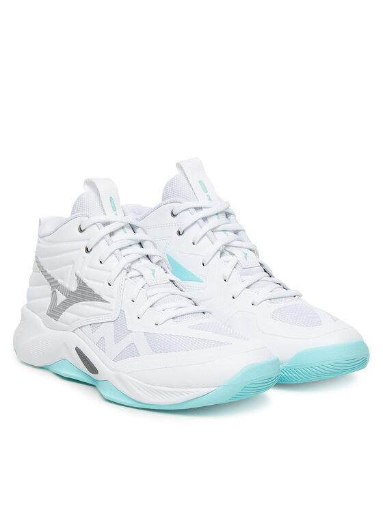 Mizuno Mizuno Tenisice za dvoranski nogomet Wave Momentum Pro Mid V1GC2545 Bijela