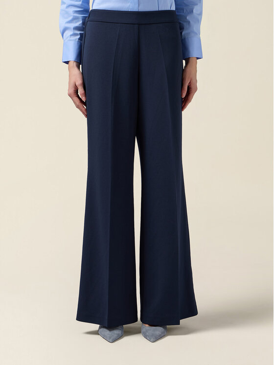 Oltre Oltre Pantaloni di tessuto P274J102440N034 Blu Regular Fit