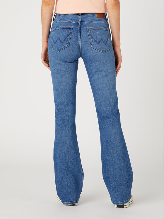 Wrangler Jean W28B4736Y 112334275 Bleu Bootcut Fit Modivo
