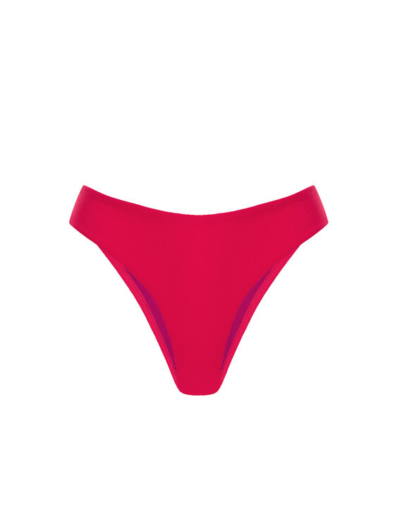 Miss Lou Miss Lou Bikini pezzo sotto D-RE1-C Rosso