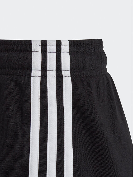 adidas adidas Szorty sportowe Essentials 3-Stripes Shorts IC3631 Czarny Regular Fit