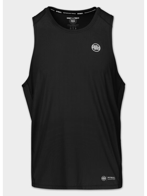 PITBULL PITBULL Tank top RUNWAY Czarny Regular Fit