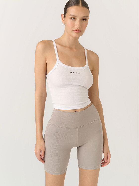 La Mania La Mania Biker shorts AUDREY Beige Classic Fit