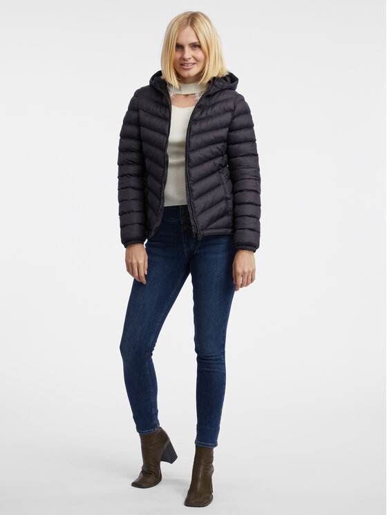 Orsay Orsay Kurtka zimowa 811126660000__34 Czarny Regular Fit