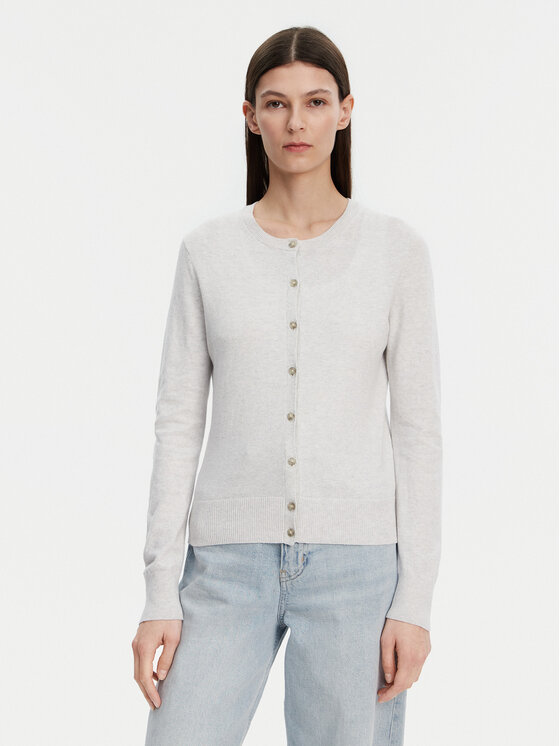 Gap Gap Cardigan 443176-03 Gri Regular Fit