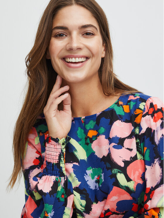 Fransa Fransa Blusa 20612478 Multicolore Regular Fit