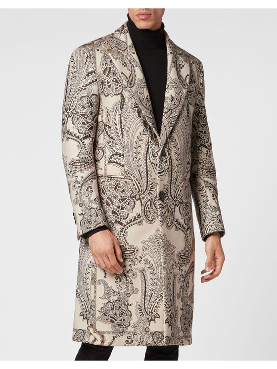 PHILIPP PLEIN PHILIPP PLEIN Cappotto 2425 Beige Regular Fit