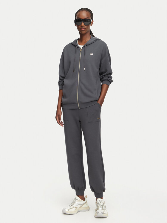 EA7 Emporio Armani EA7 Emporio Armani Felpa 7W000192 AF24375 U8117 Grigio scuro Relaxed Fit