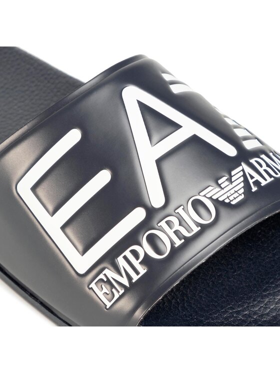 EA7 Emporio Armani EA7 Emporio Armani Šľapky Čierna