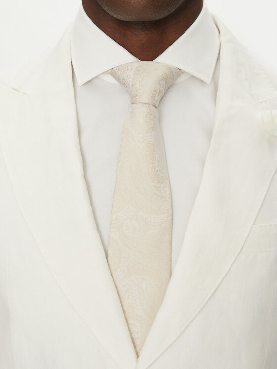 BOSS BOSS Cravatta H-Tie 7,5 Cm-222 50538976 Bianco