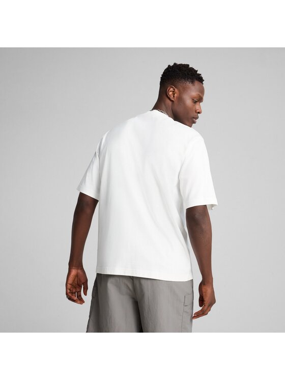 Puma Puma T-Shirt 629645 Biały Regular Fit