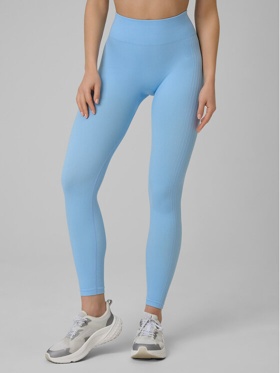 4F 4F Legginsy MULTI ACTIVE Niebieski Slim Fit