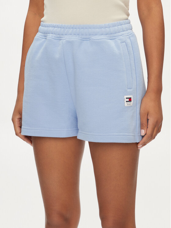 Tommy Jeans Tommy Jeans Sportovní kraťasy New Cls DW0DW17772 Světle modrá Relaxed Fit