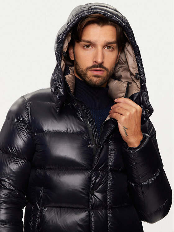 Hetregó Hetregó Kurtka puchowa Felix 8N563 Granatowy Regular Fit