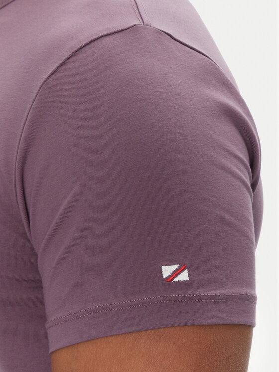 Pepe Jeans Pepe Jeans Tričko Original Basic PM508212 Fialová Slim Fit