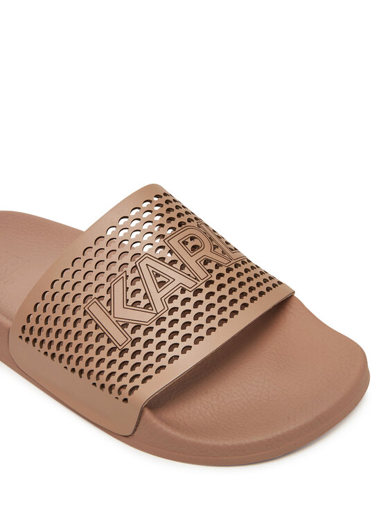 KARL LAGERFELD KARL LAGERFELD Шльопанці Kondo 2.0 KL80915 Бежевий