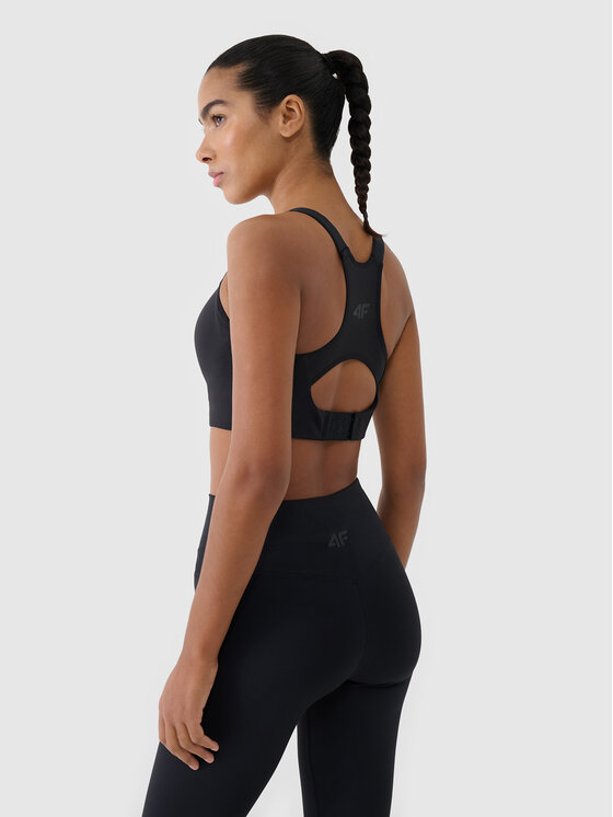 4F 4F Biustonosz sportowy MULTI ACTIVE Czarny
