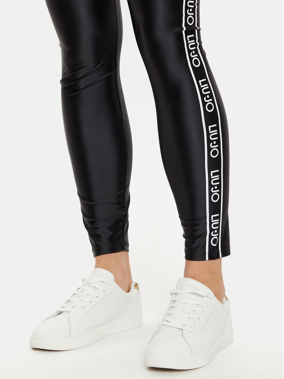 Liu Jo Sport Liu Jo Sport Legingi TF4192 J4726 Melns Slim Fit
