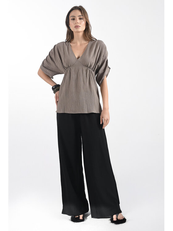 Femestage Femestage Dámské kalhoty Femestage AB BASE TRU1880-020 Černá Regular Fit