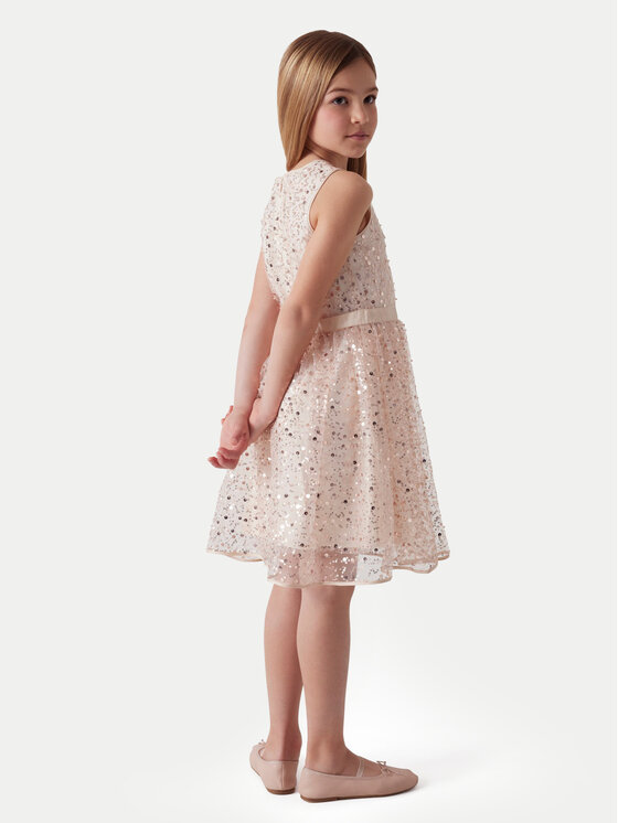 Guess Guess Elegantné šaty J6RK25 KCLM0 Ružová Regular Fit