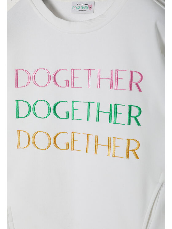 TATUUM TATUUM Bluza GINGER Kremowy Oversize