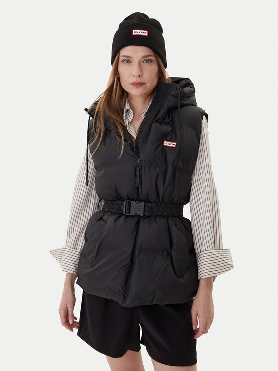 Hunter Hunter Безрукавка Nellie HARW0017252 Чорний Regular Fit