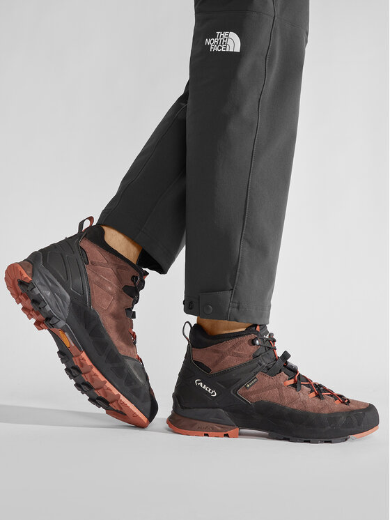 Aku Aku Pārgājienu apavi Rock Dfs Mid Gtx GORE-TEX 718 Brūns