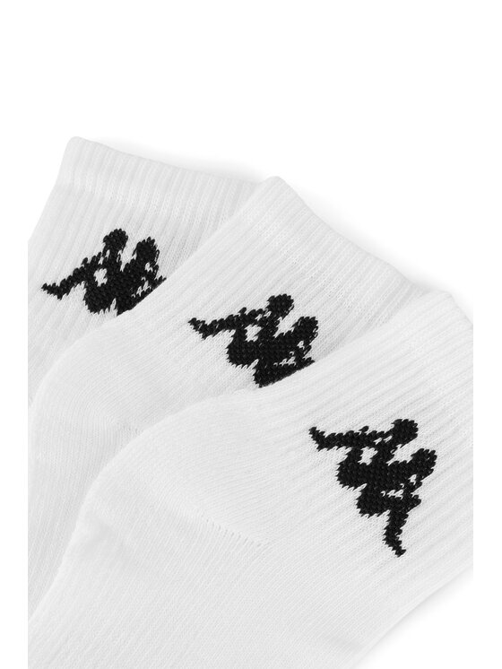 Kappa Kappa Șosete lungi Z4444_AW24 (3-PACK) Alb