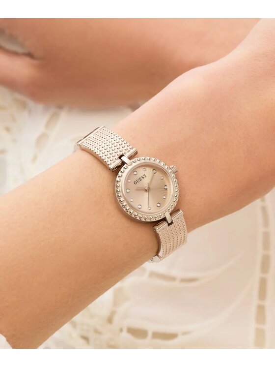 Guess Guess Zegarek GW1017L4 Różowe złoto