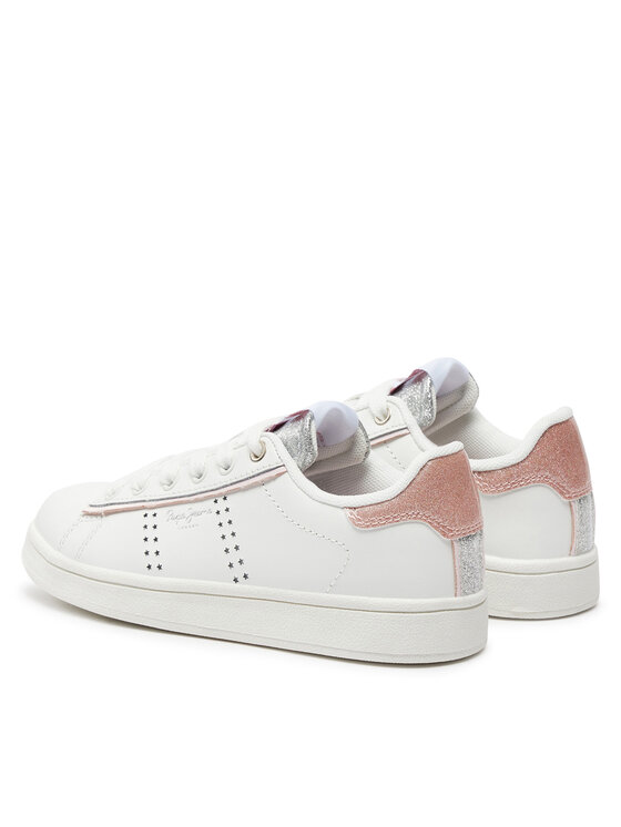 Pepe Jeans Pepe Jeans Sneakersy Player Night G PGS30600 Biały