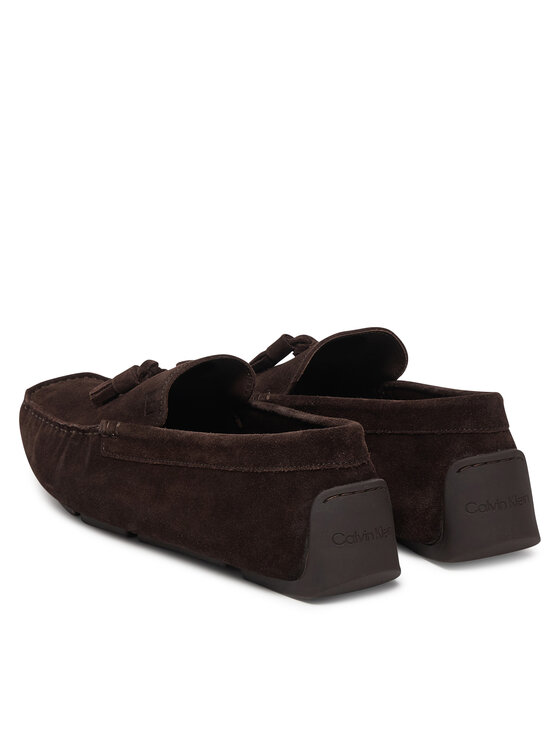 Calvin Klein Calvin Klein Mocasini Driver Tassels Su HM0HM02028 Maro