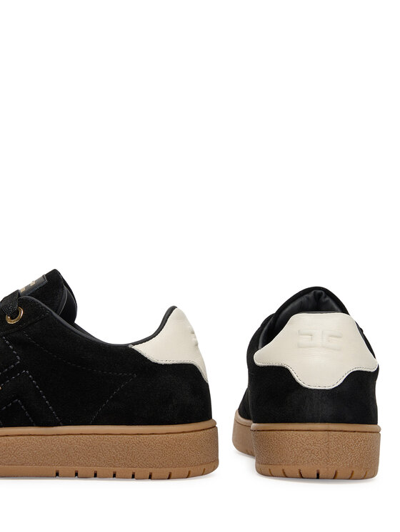 Elisabetta Franchi Elisabetta Franchi Sneakersy Low Cut Lace Up F4A9-E0340-0071 S Černá