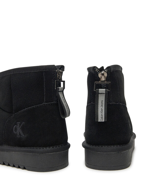 Calvin Klein Jeans Calvin Klein Jeans Μπότες Χιονιού Fur Boot V3A5-81036-0187 D Μαύρο
