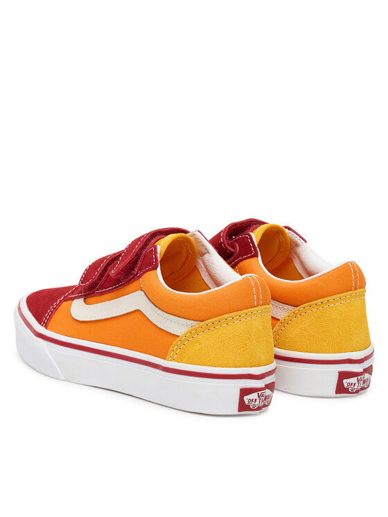 Vans Vans Tenisówki Old Skool V Retro VN000CYABMC1 Pomarańczowy