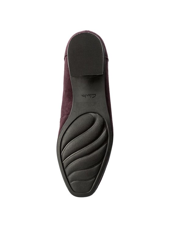 Clarks Po buty Keesha Cora 261284814 Fioletowy Modivo.pl