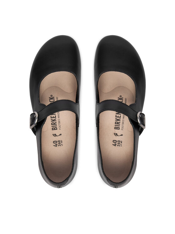 Birkenstock Birkenstock Baleriny Santa Clarita 1030709 Czarny