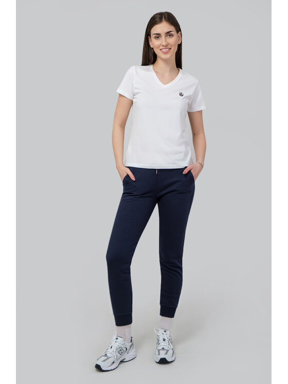 Jott Jott Spodnie dresowe SS23WPAN10-104_XL Granatowy Regular Fit