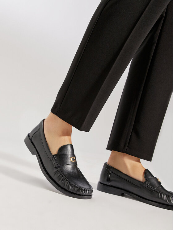 Coach Coach Сліпери Jolene Lthr Loafer CK017 Чорний