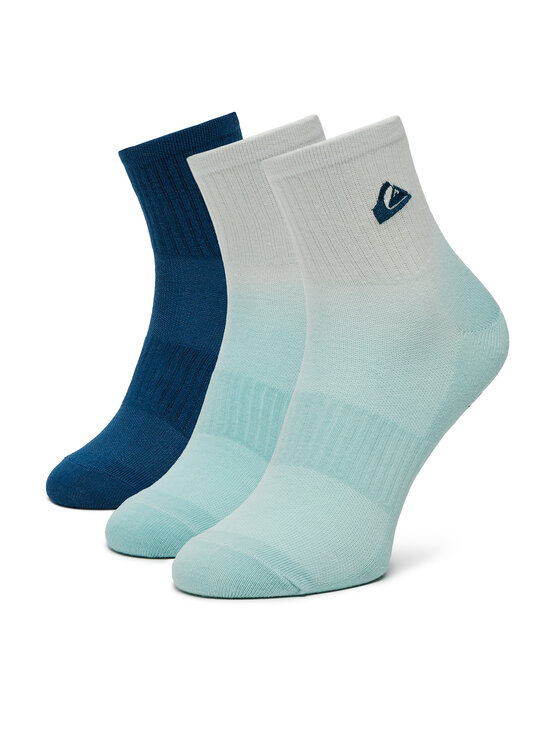 Șosete Quiksilver AS_QUIKSILVER_102Z_SS25 (3-PACK) Verde