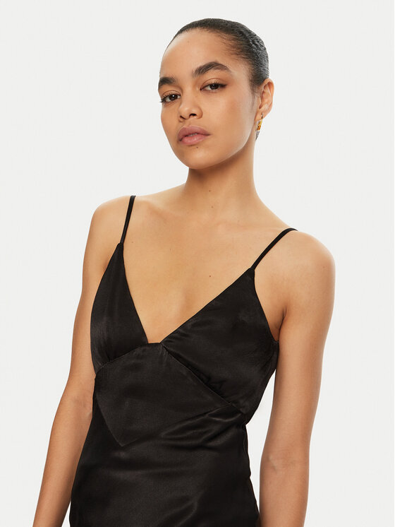 BARDOT BARDOT Õhtune kleit 57516DB7 Must Regular Fit