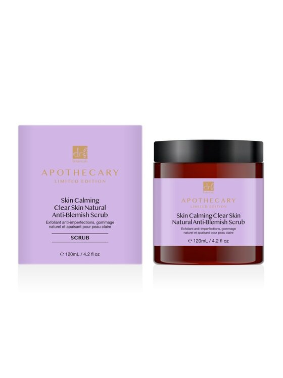 Dr Botanicals Dr Botanicals Łagodzący skórę naturalny peeling przeciw wypryskom, 120 ml Peeling