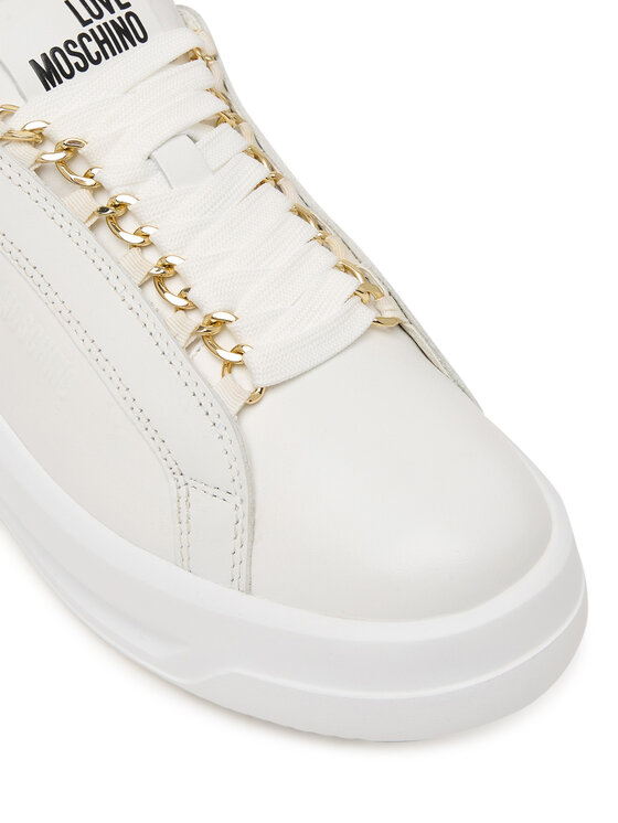 LOVE MOSCHINO LOVE MOSCHINO Sneakersy JA15015G1OIA0100 Bílá